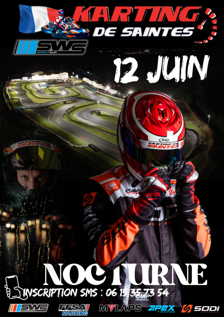 Nocturne karting de saintes
