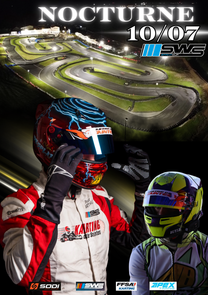 nocturne sws karting de saintes