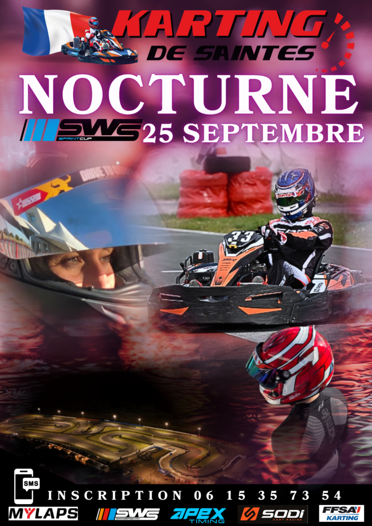 nocturne sws karting de saintes